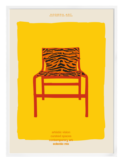 STRIPES CHAIR Poster