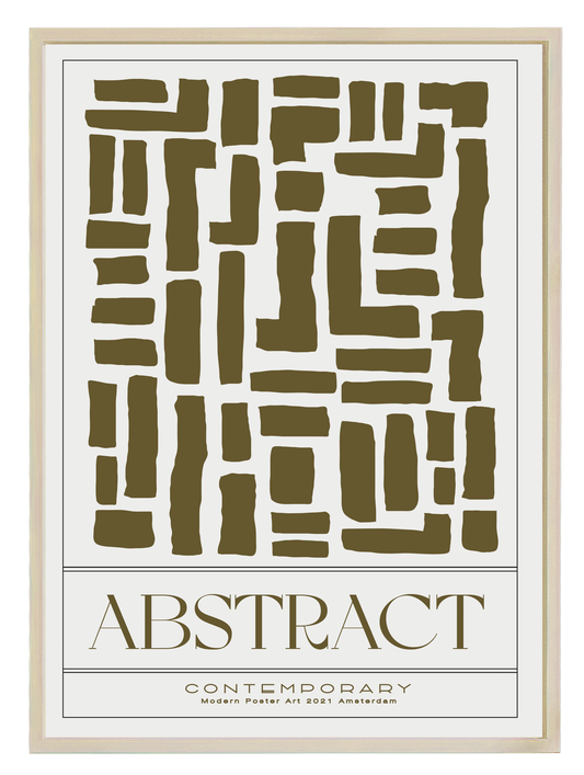 ARTISTIC SHAPES 05 Poster