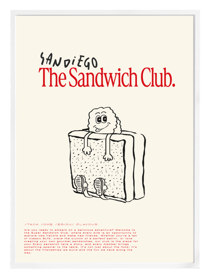 THE SANDWICH CLUB Poster