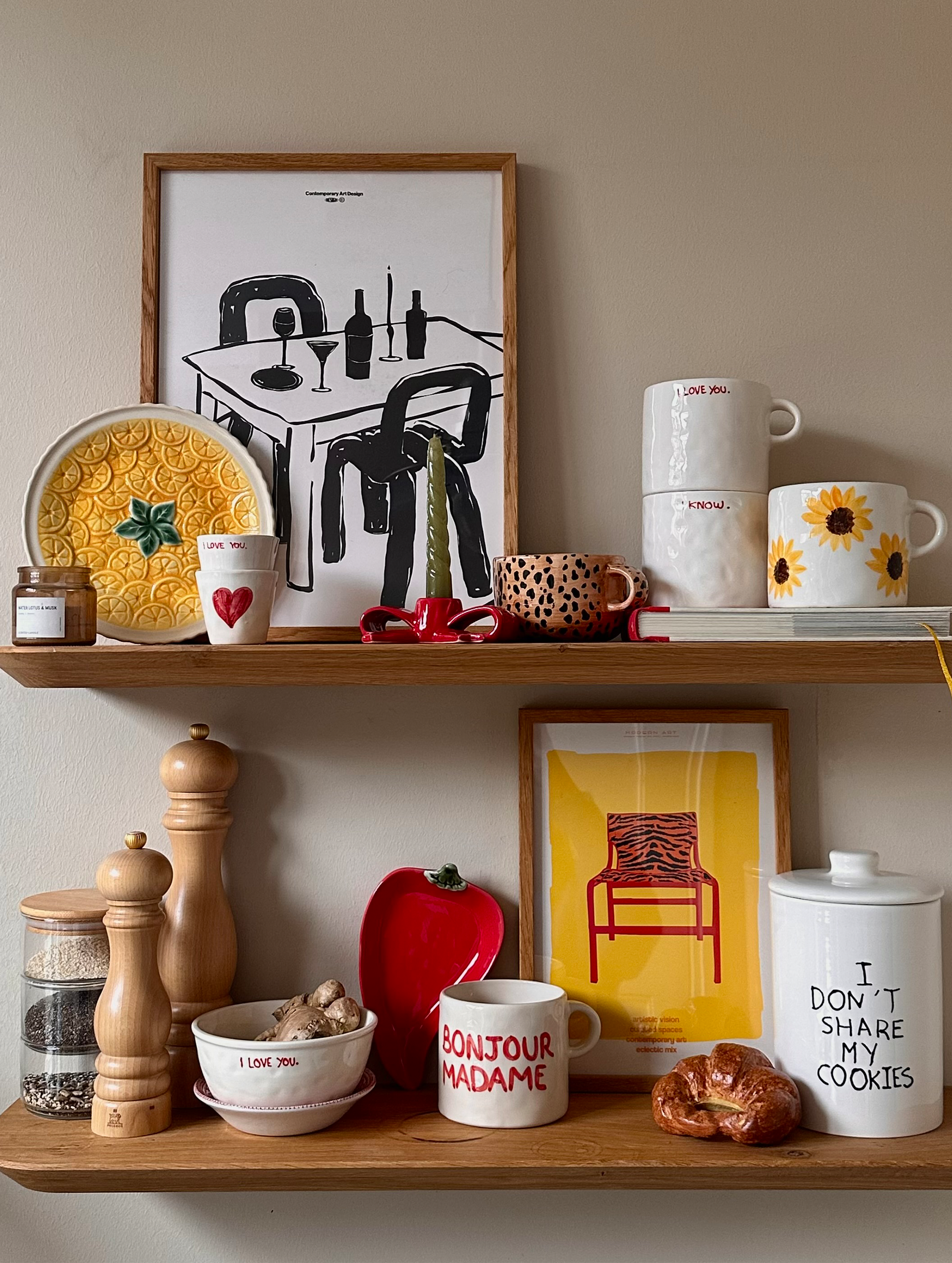 After Diner Black Poster