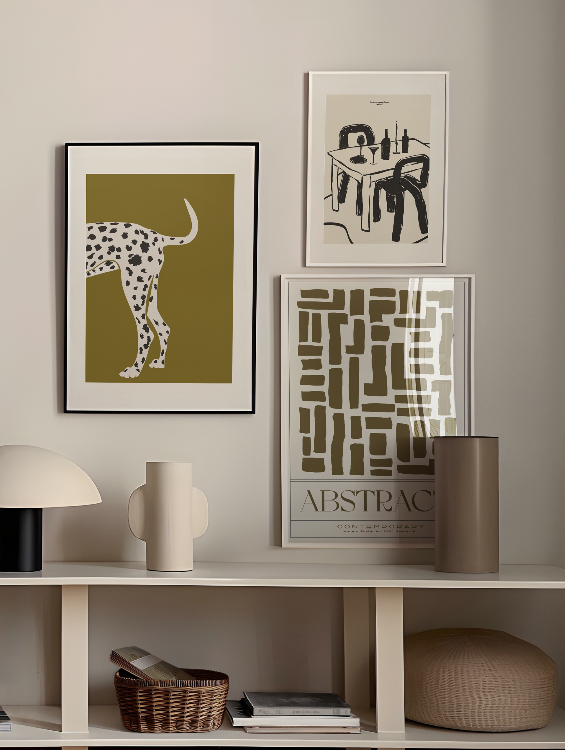 Artistic Shapes 05 Poster