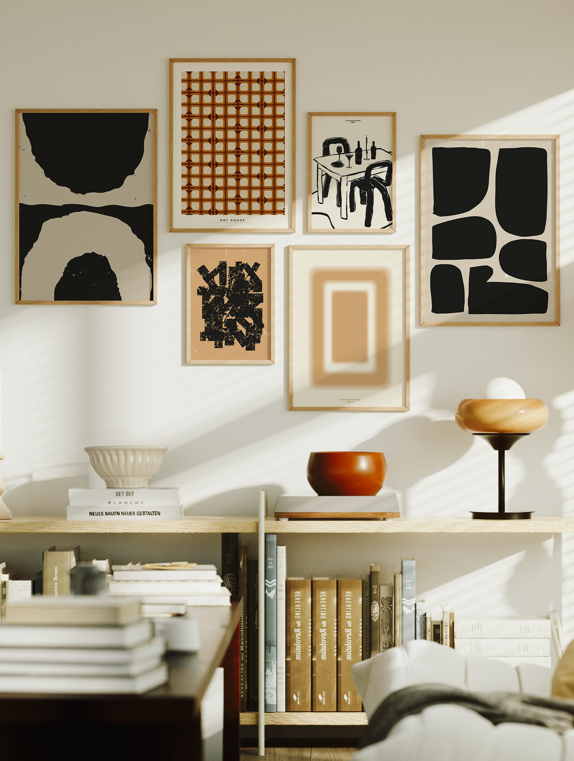 Artistic Shapes 06 Poster