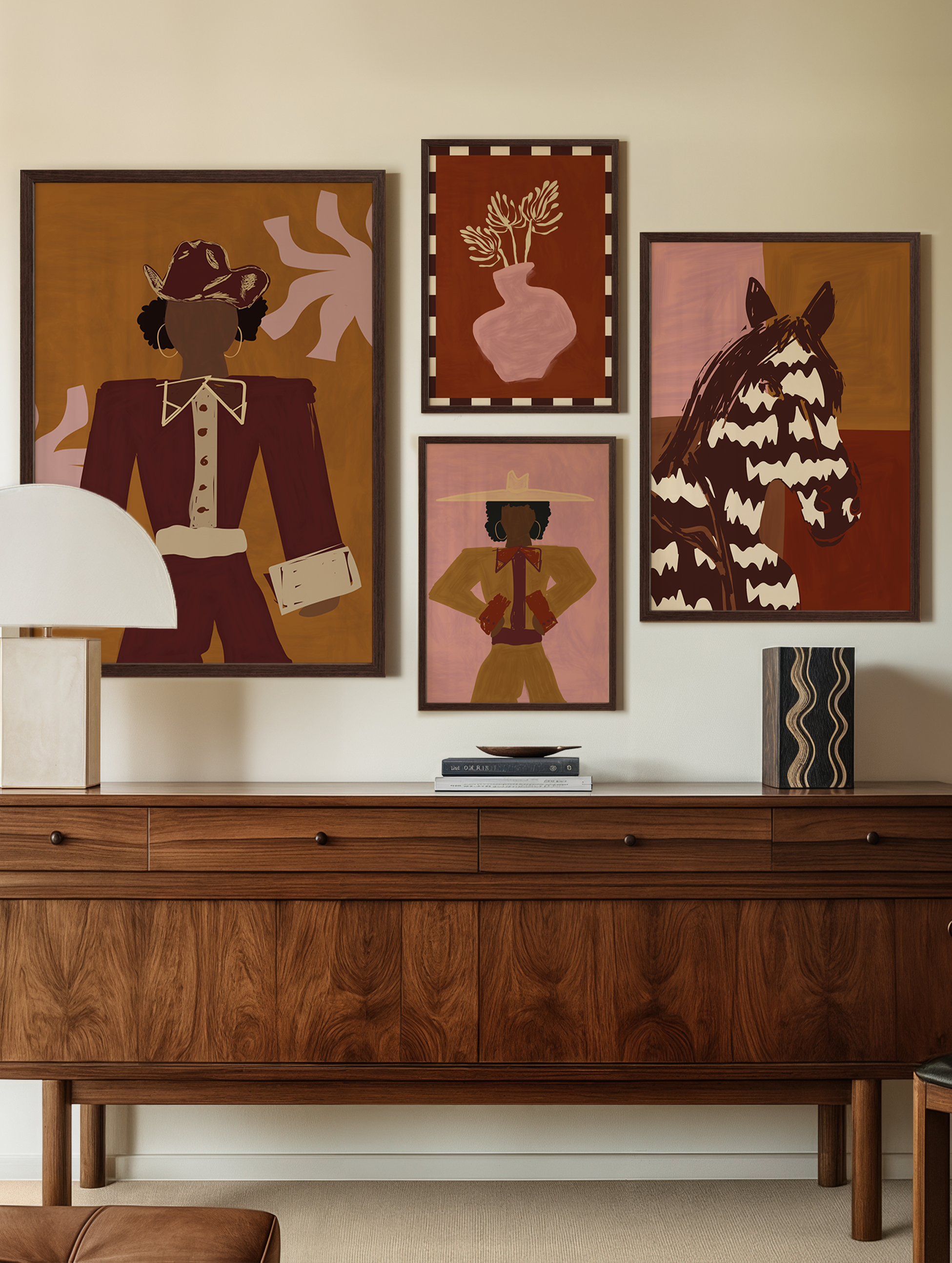 Copper Horizon Poster