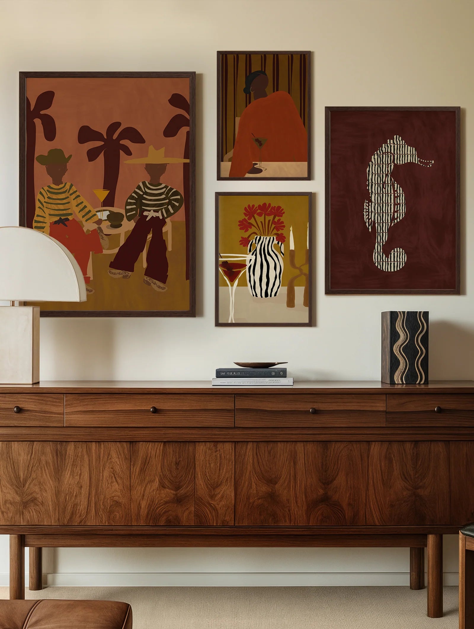 Rodeo Seahorse Poster