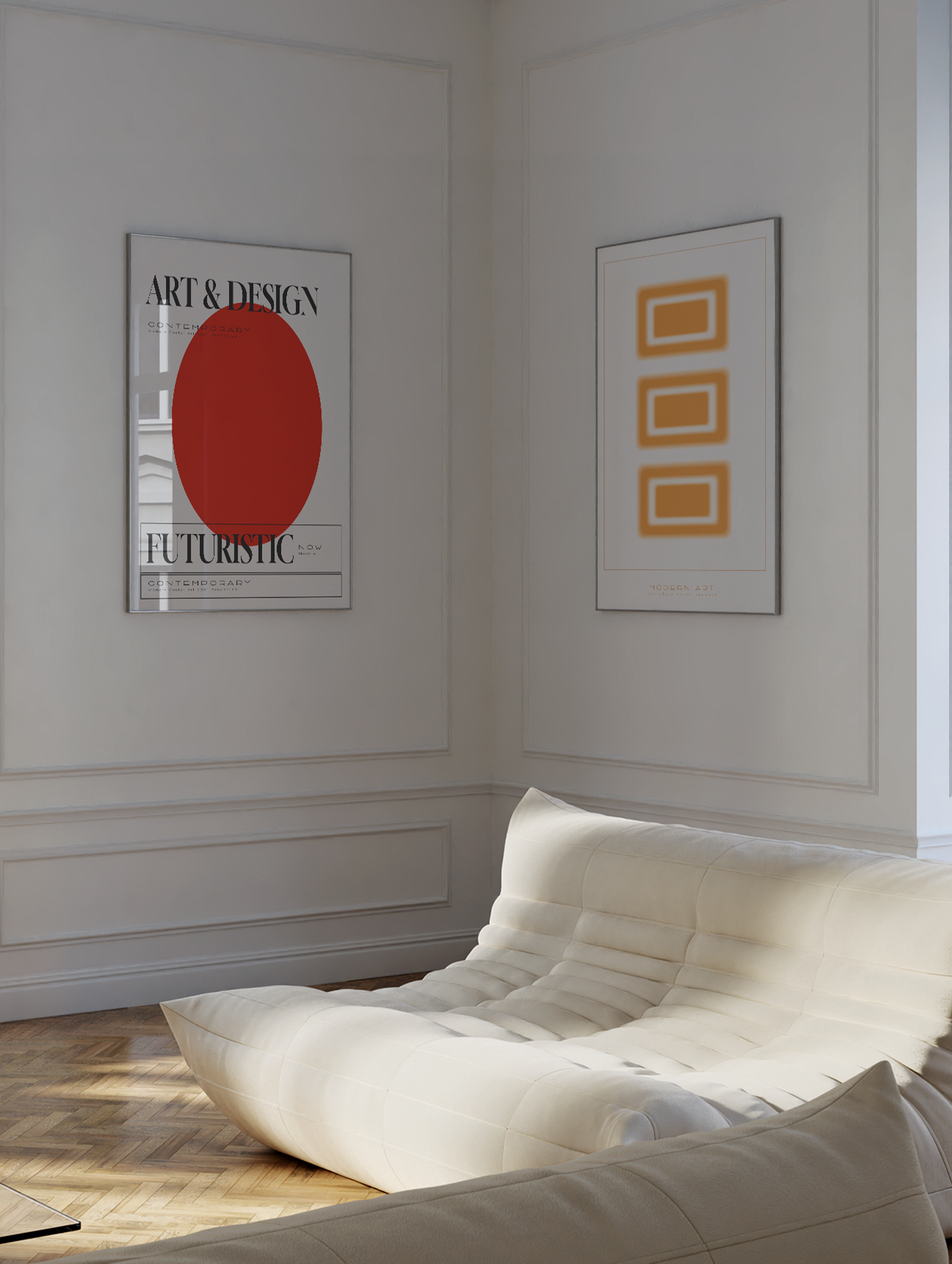 ART & DESIGN RED Poster