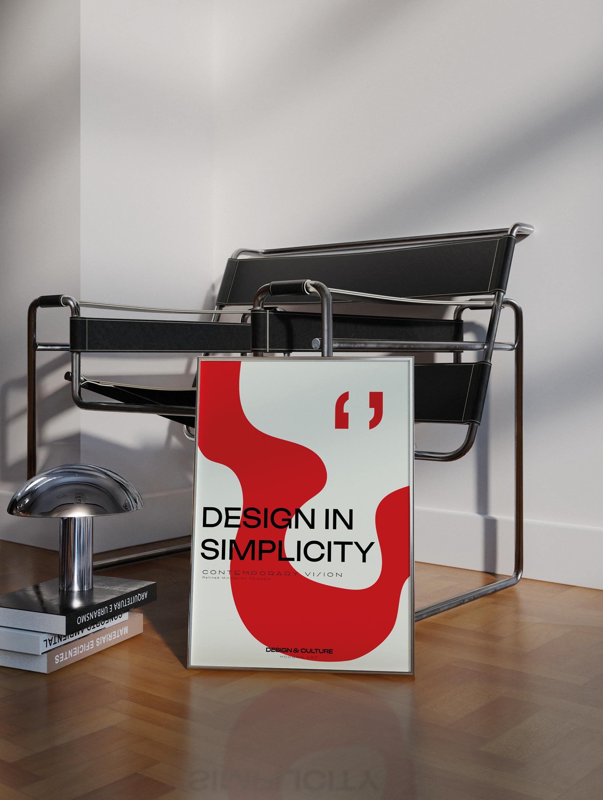 Design In Simplicity Poster