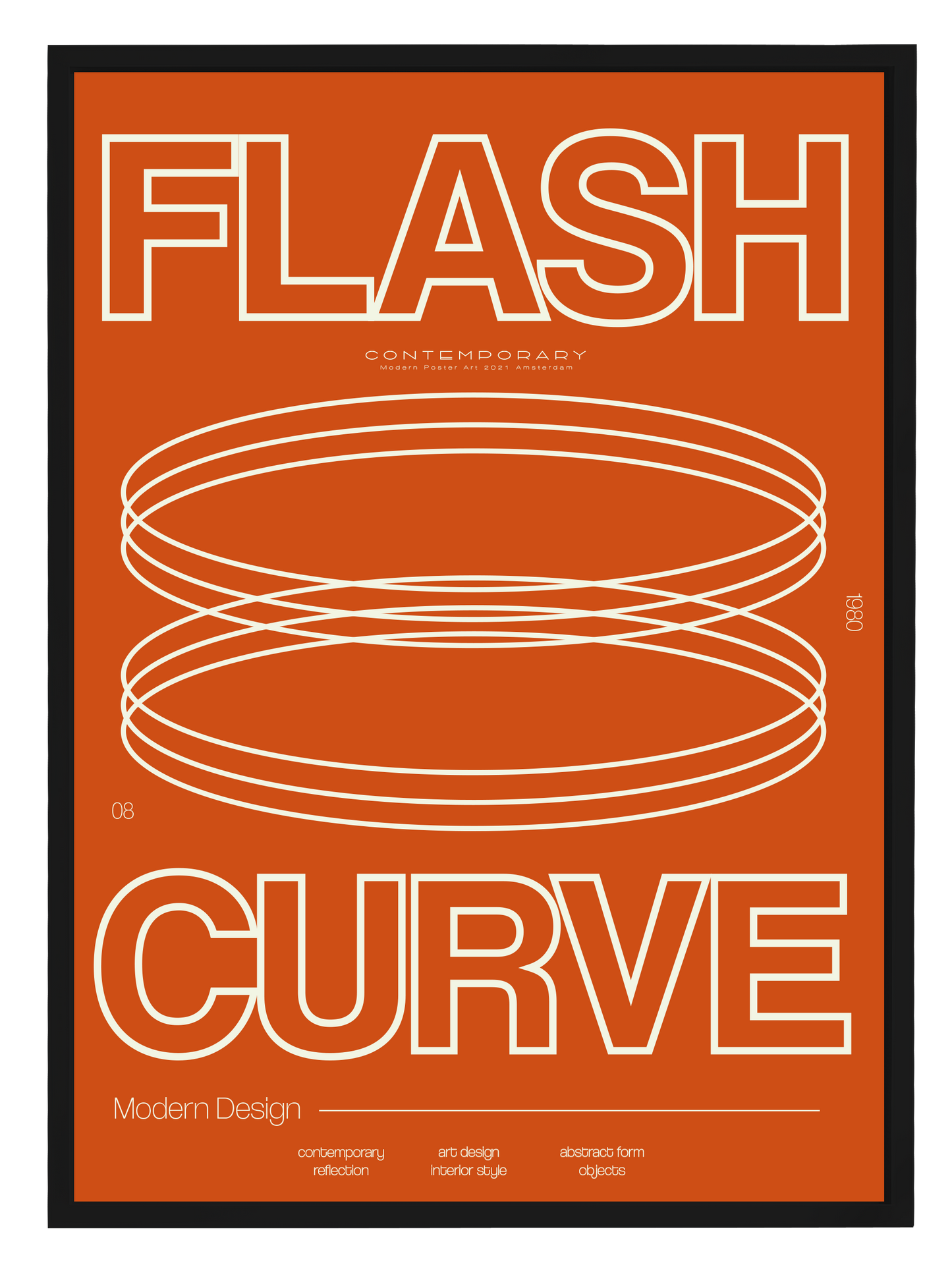 FLASH CURVE Poster