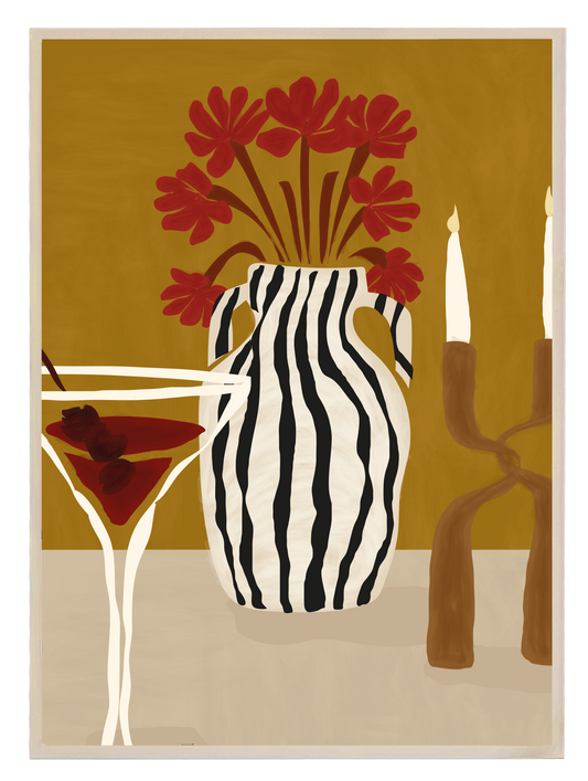 Juno’s Table Amber Poster