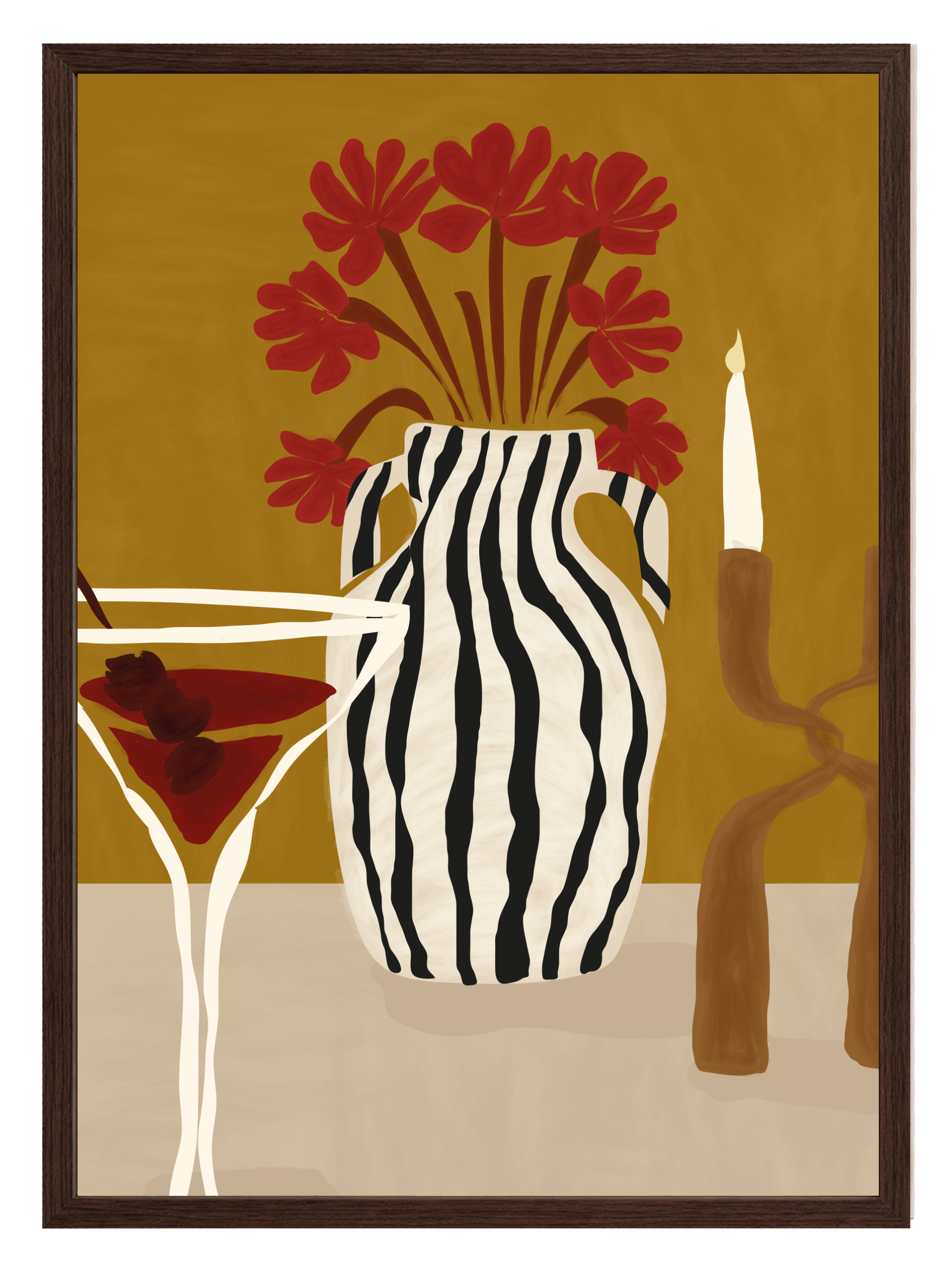 Juno’s Table Amber Poster