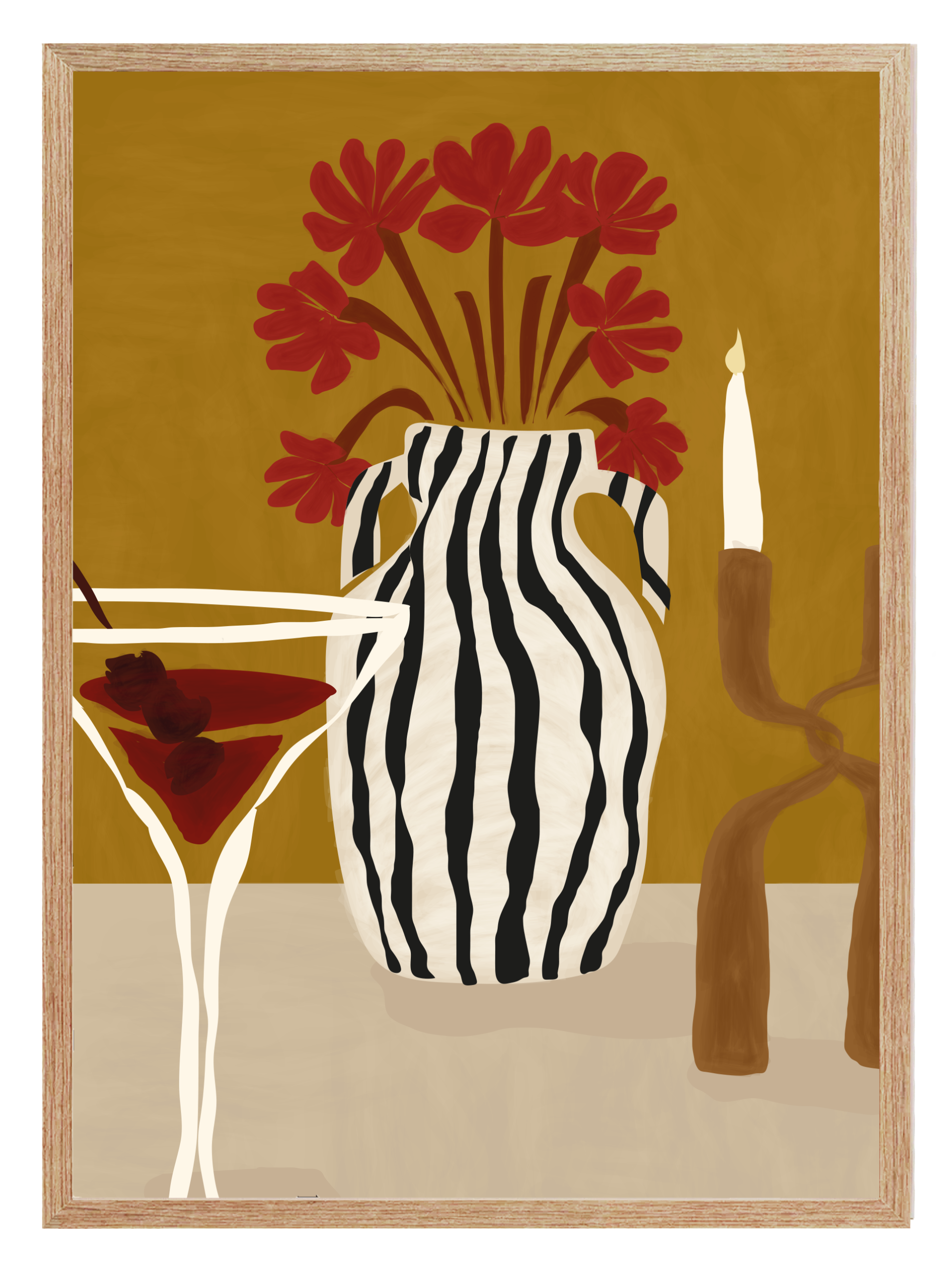 Juno’s Table Amber Poster