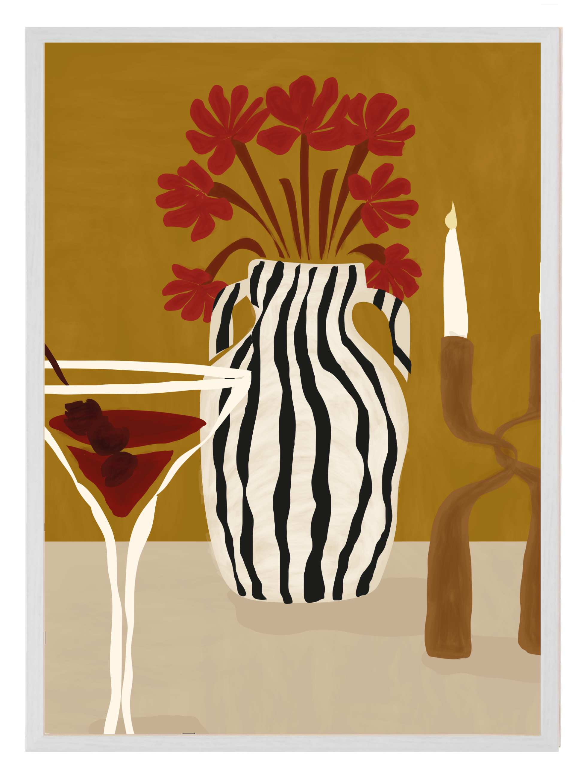 Juno’s Table Amber Poster