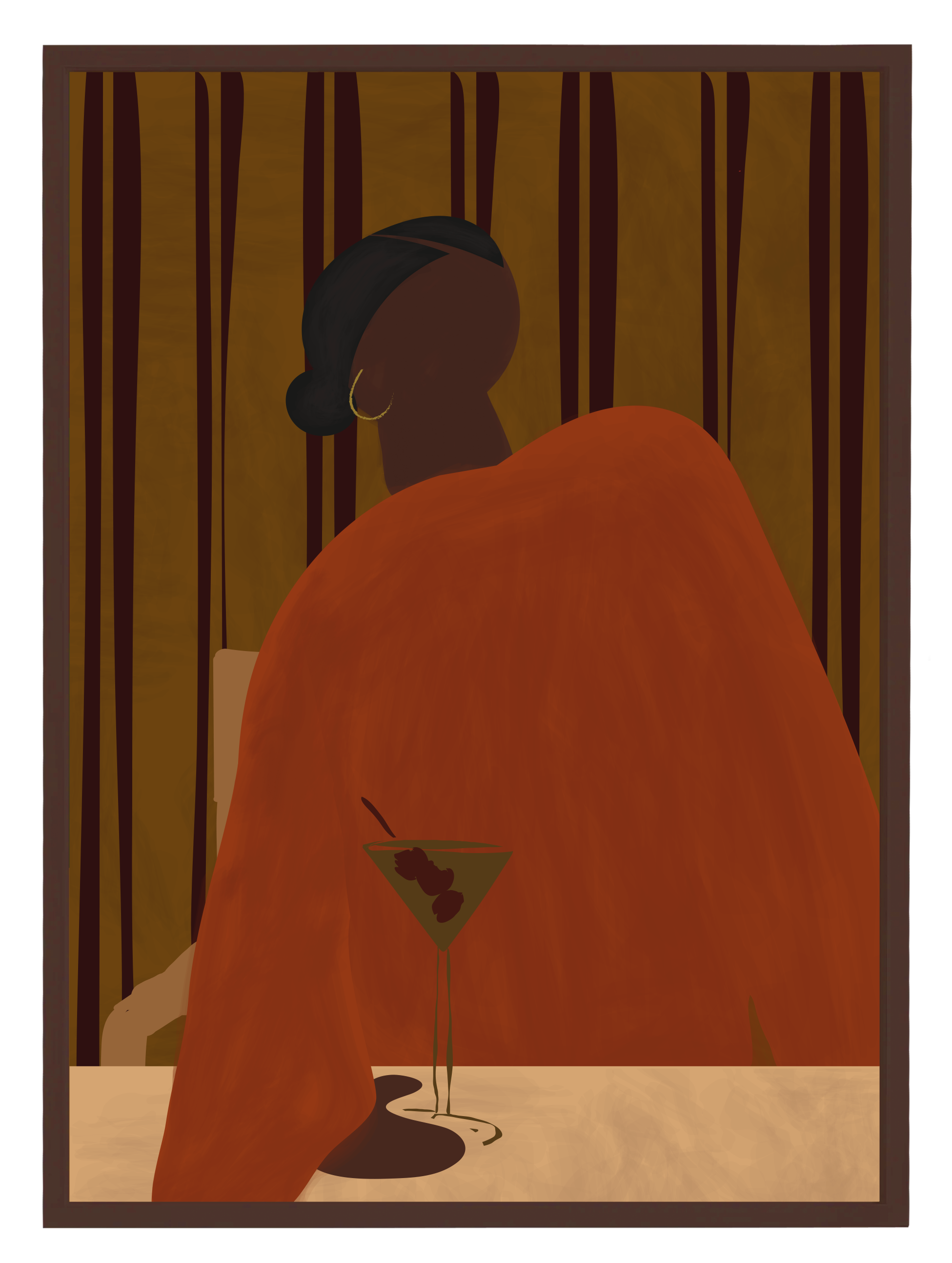 Solace Tangerine Poster