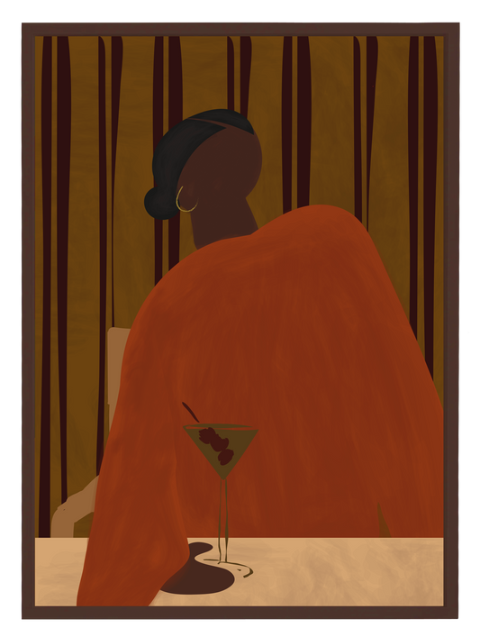 Solace Tangerine Poster