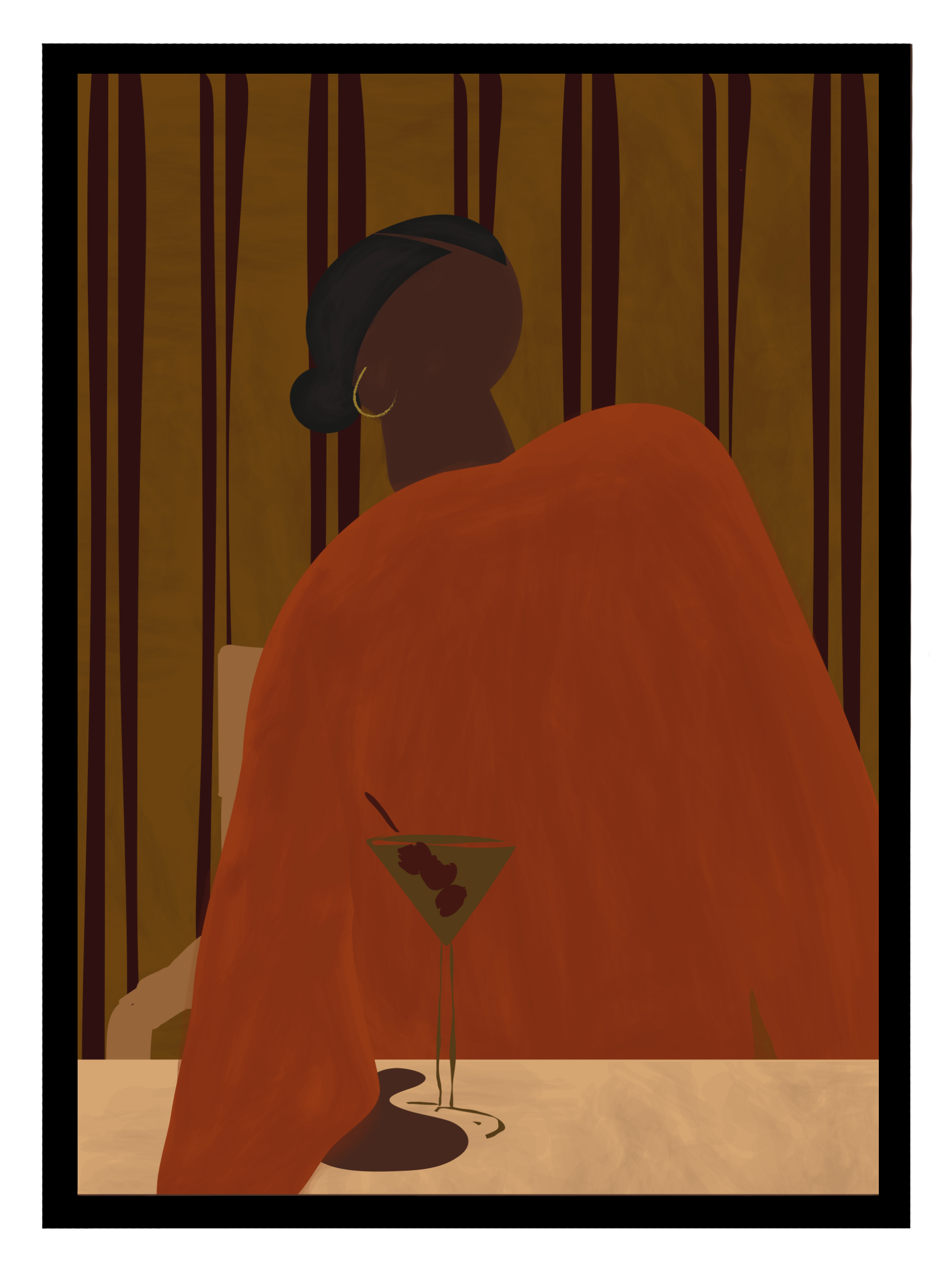 Solace Tangerine Poster