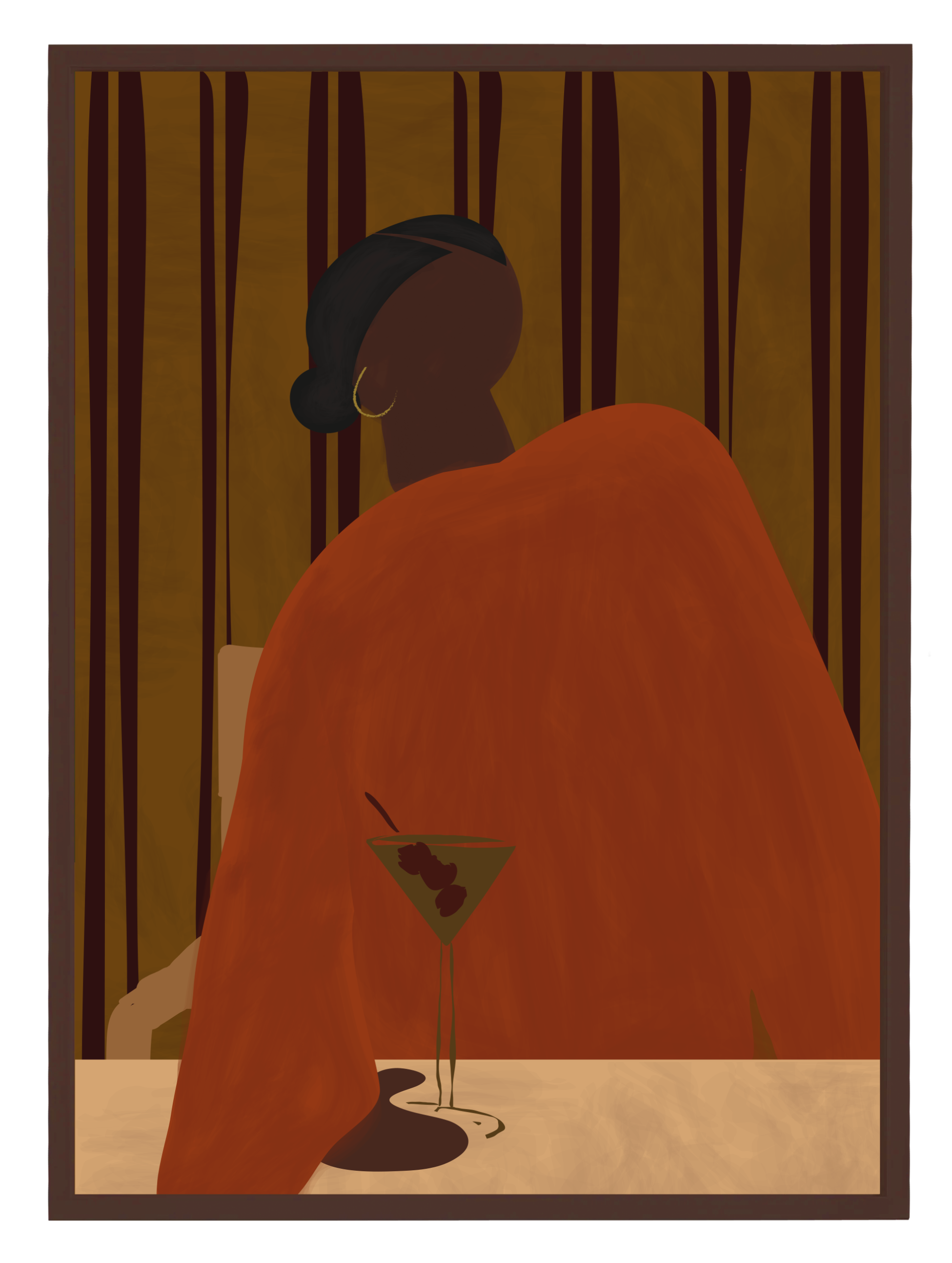 Solace Tangerine Poster