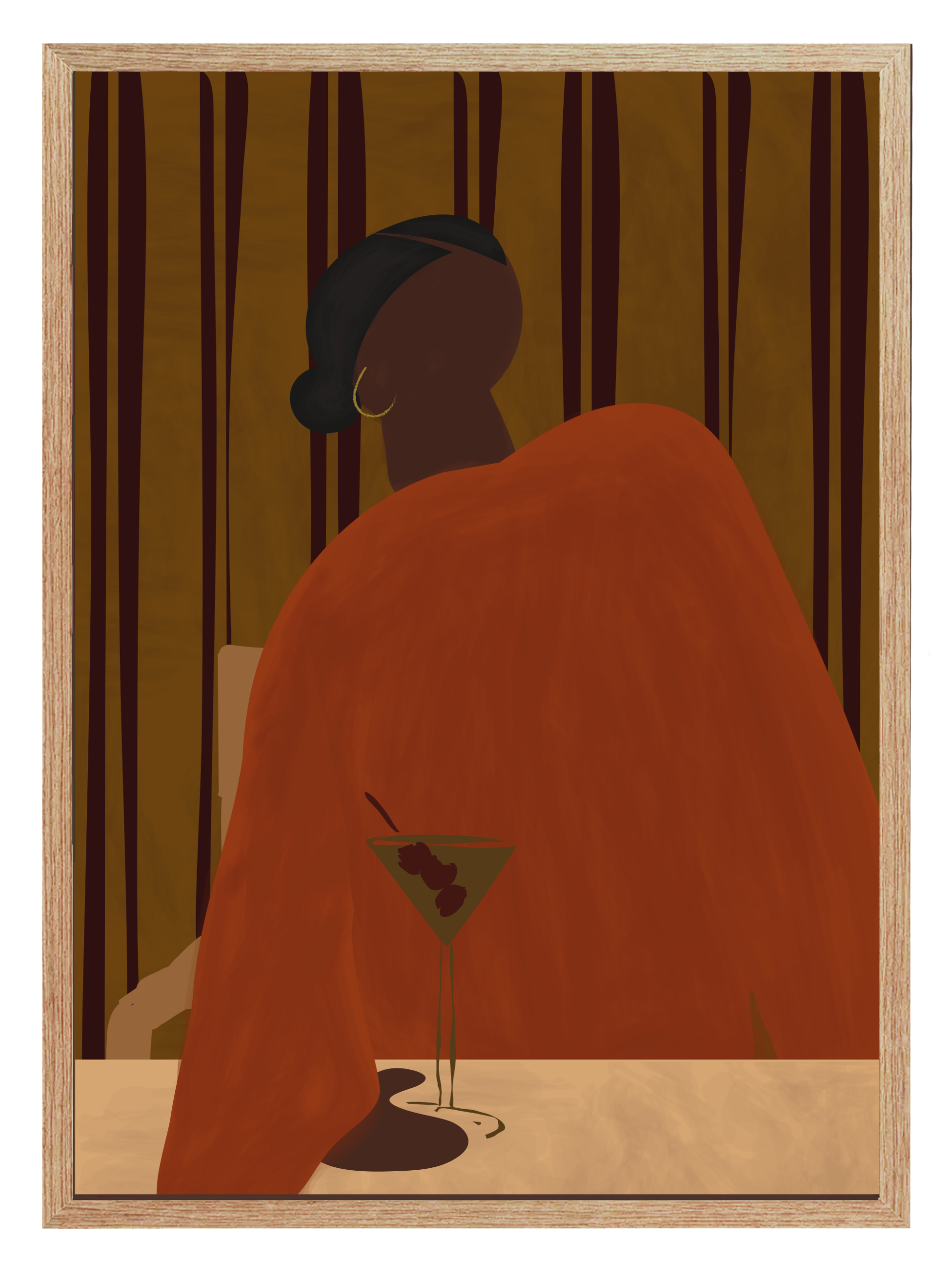 Solace Tangerine Poster