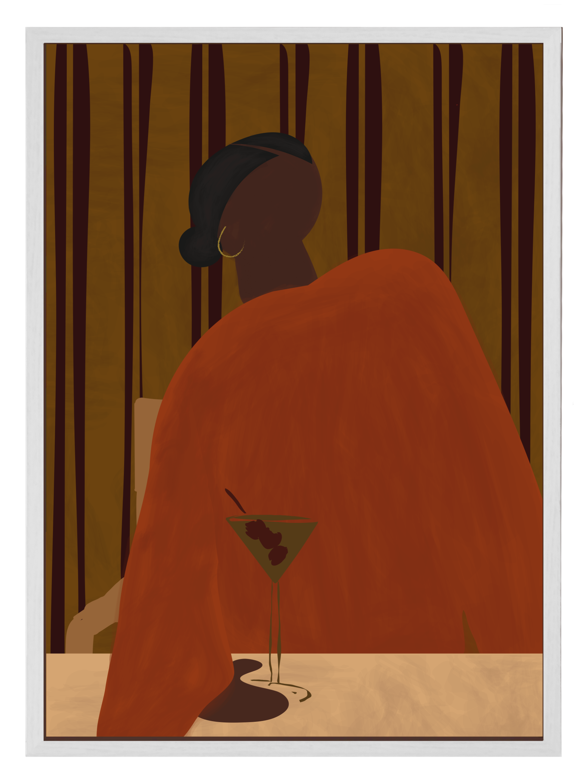 Solace Tangerine Poster