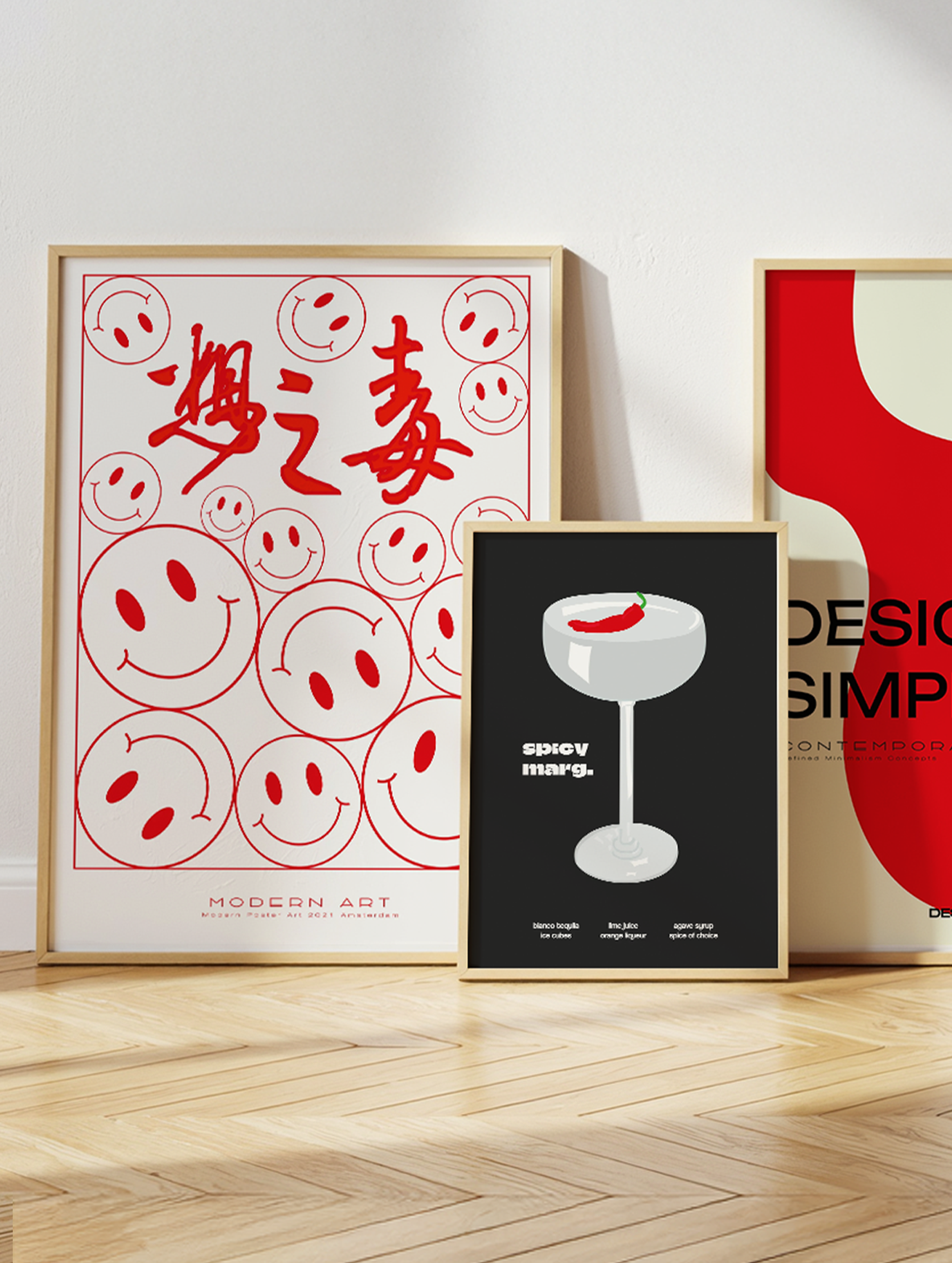 Spicy Marg Poster Black