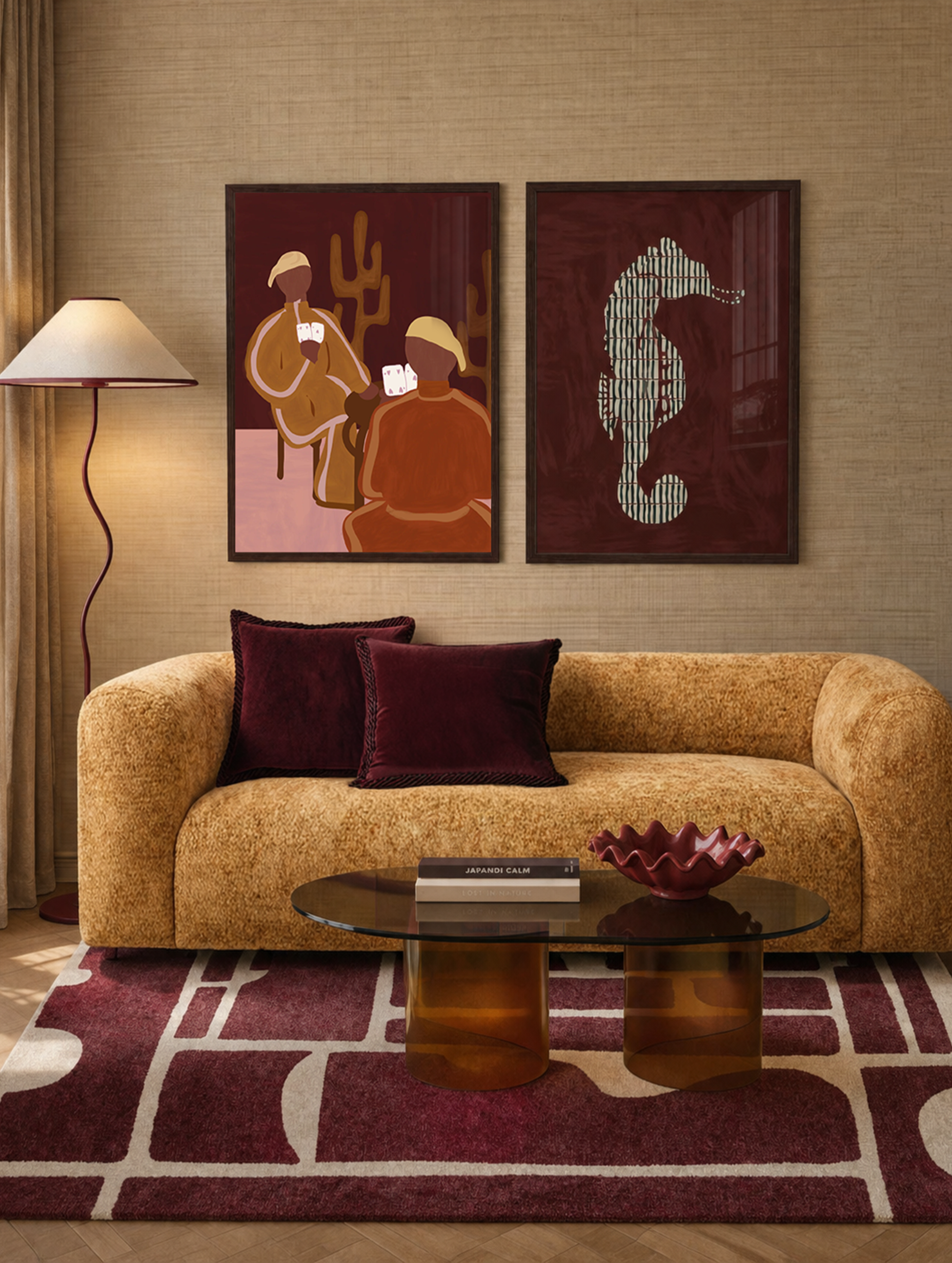 Rodeo Seahorse Poster
