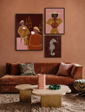 Set Of 3 - Rodeo Set 3 Prints + Dark Wood lijsten