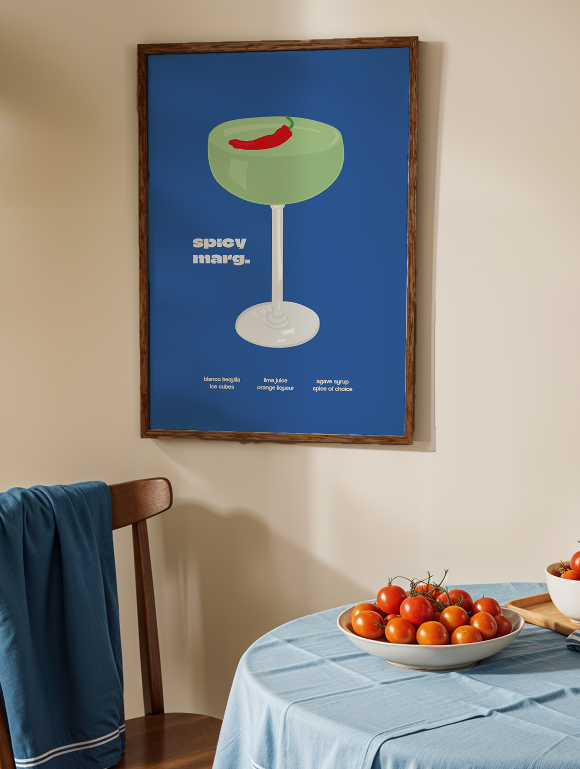 Spicy Marg Poster
