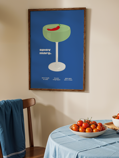 SPICY MARG Poster