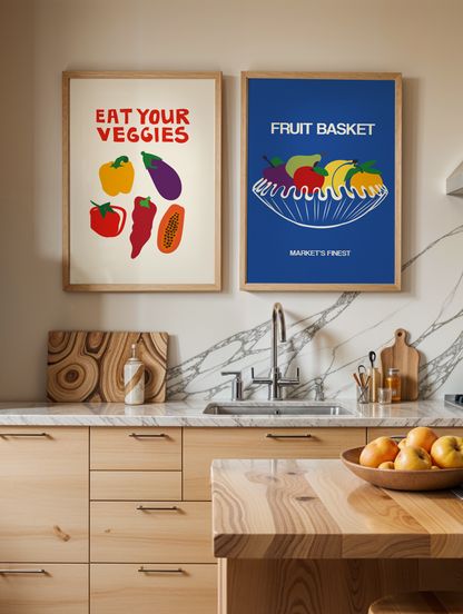 EAT YOUR VEGGIES Poster