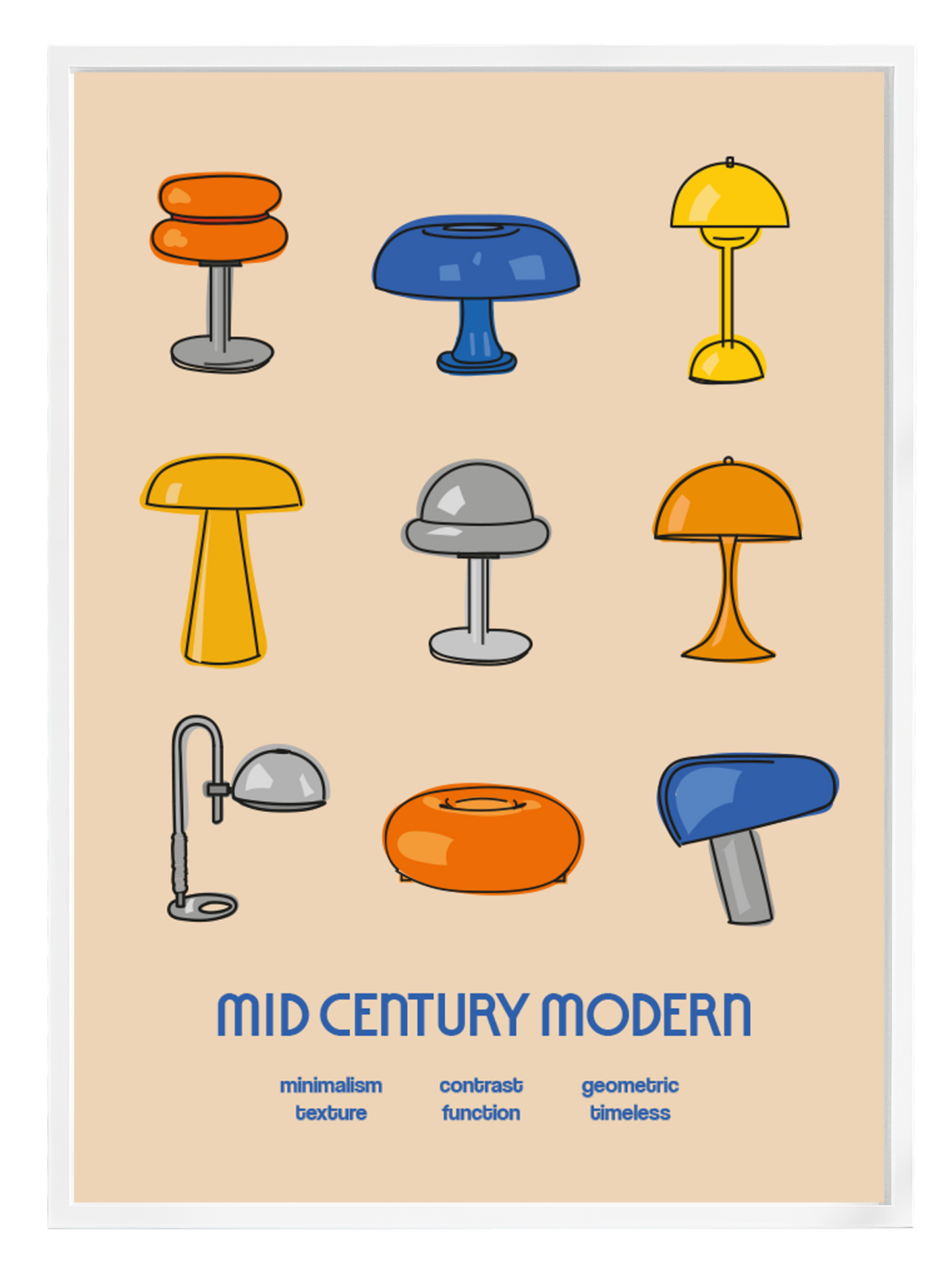 MID MODERN Poster