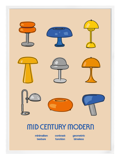 MID MODERN Poster