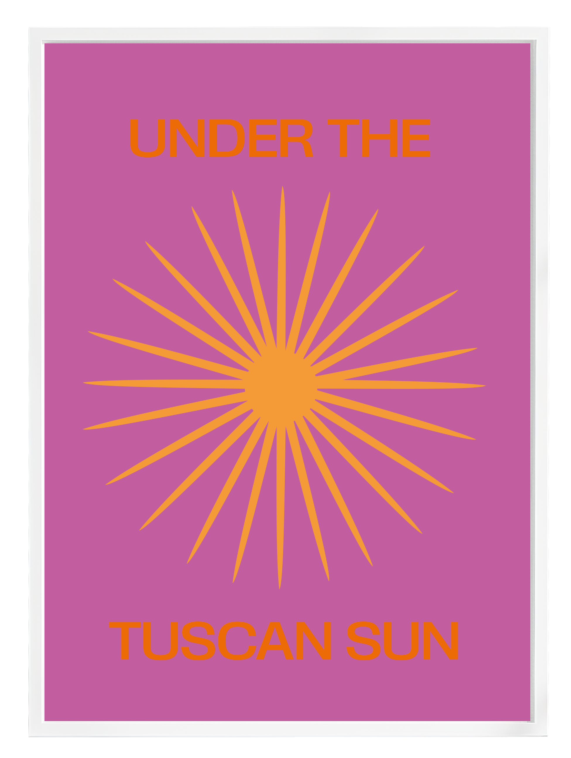 Tuscan Sun Poster