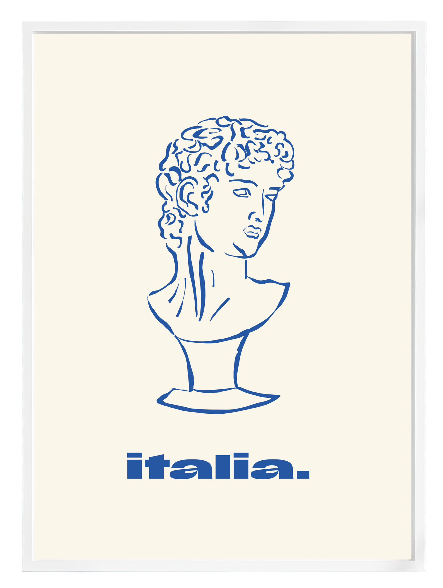 ITALIA BLUE Poster