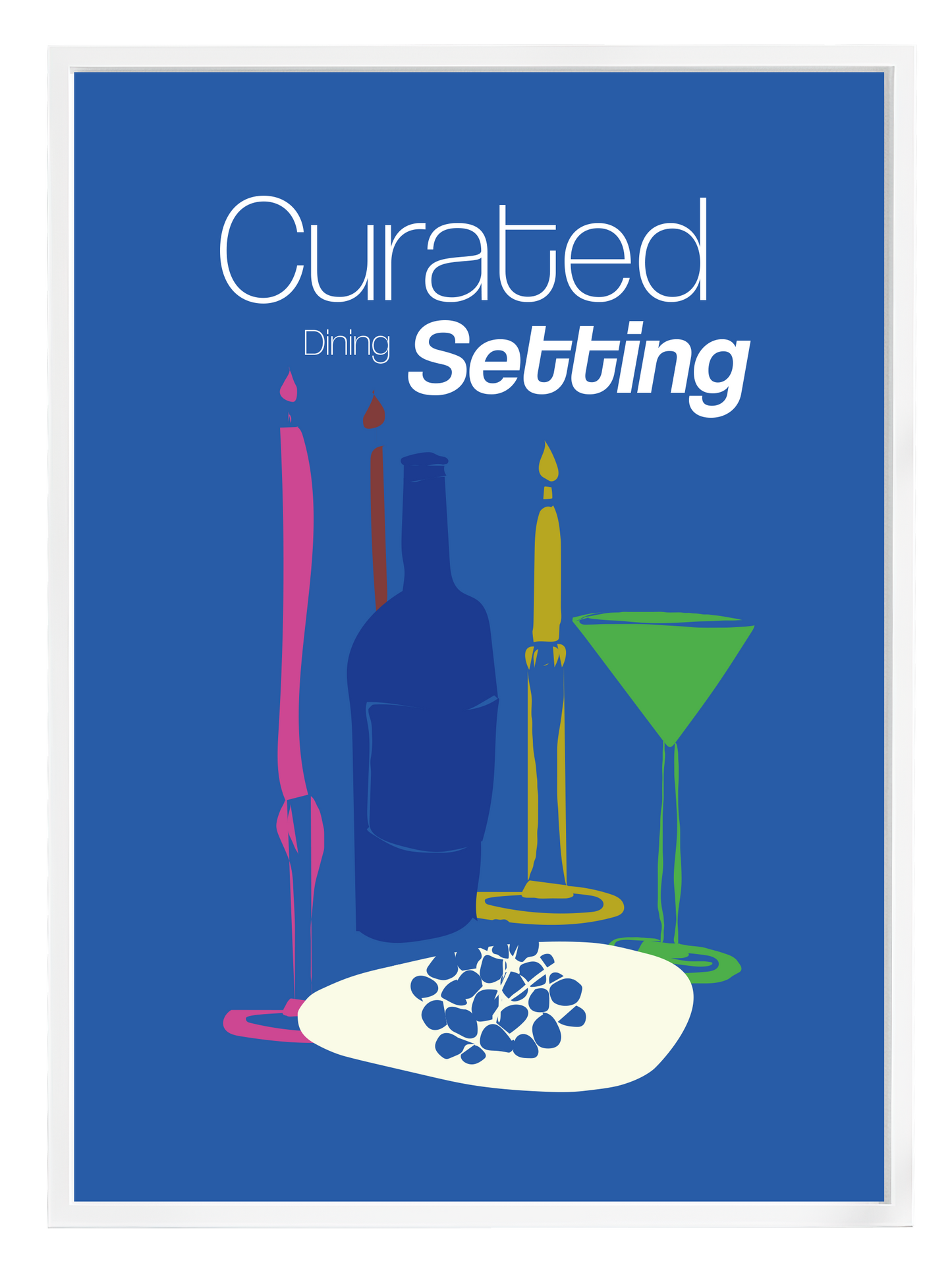 CURATED SETTING Poster