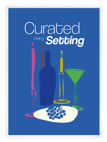 CURATED SETTING Poster