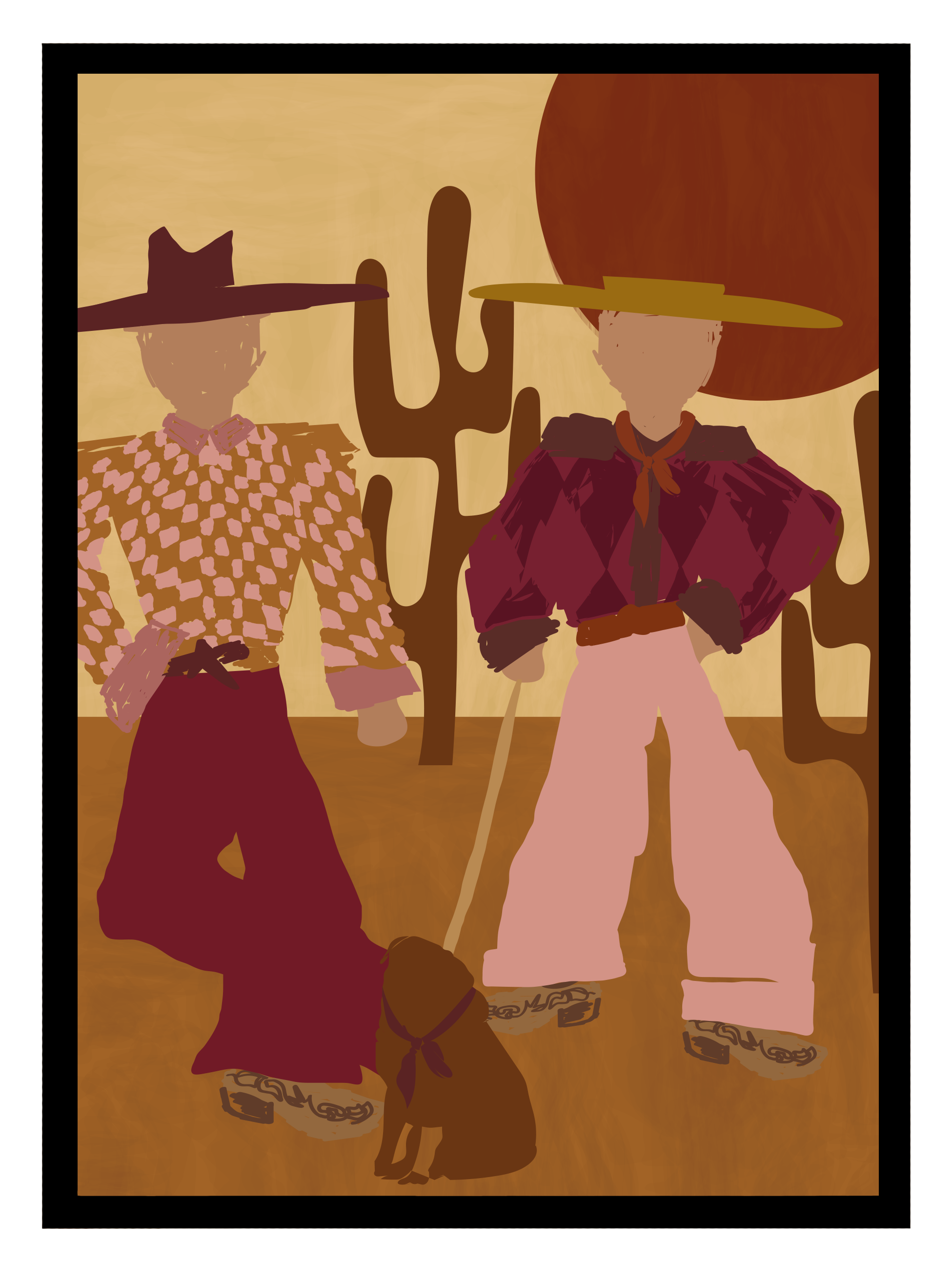 Sundown Drifters Poster