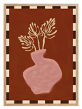 Luna Burnt Orange Poster