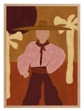 Desert Cowboy Poster