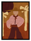 Desert Cowboy Poster