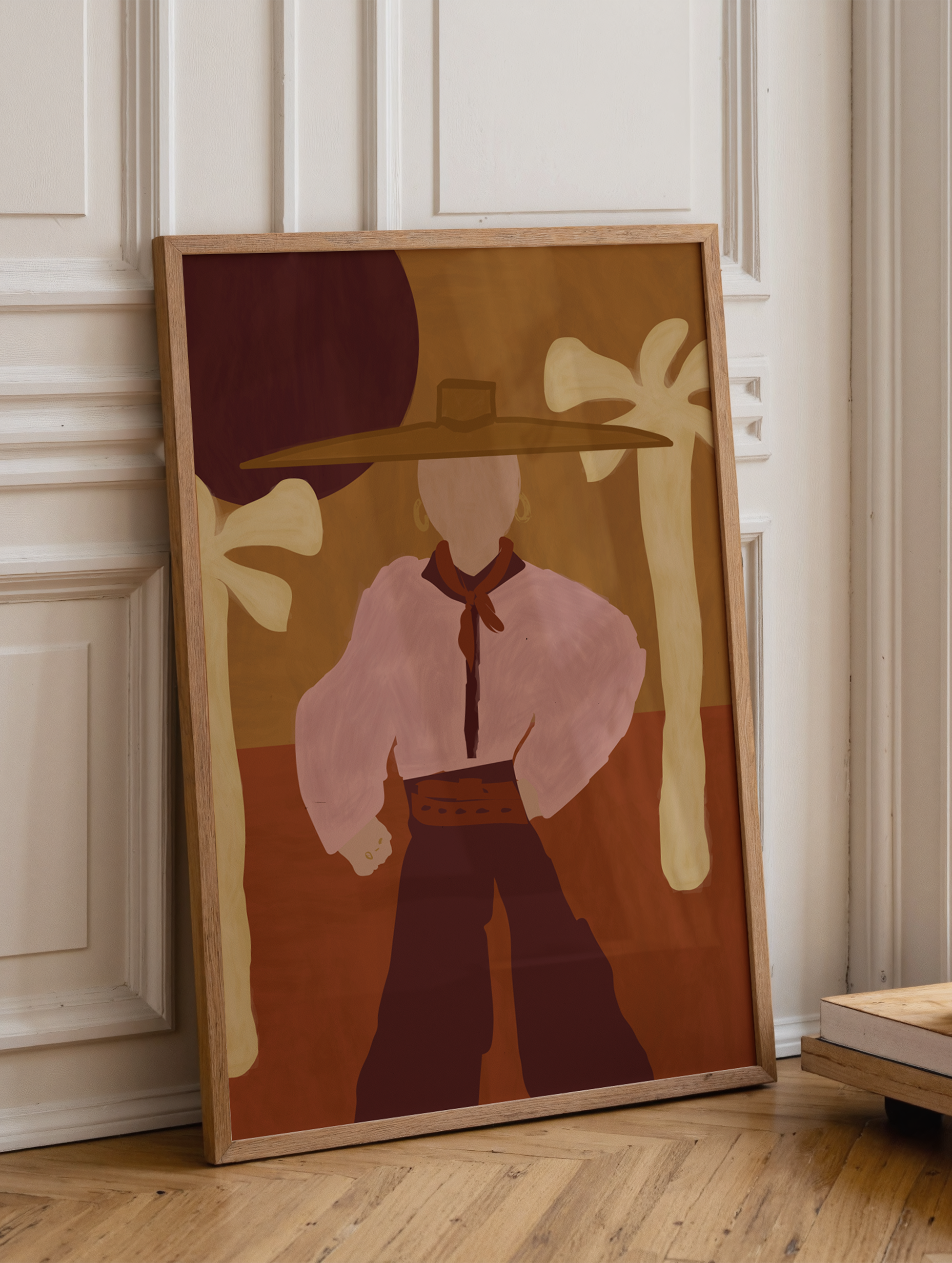 Desert Cowboy Poster