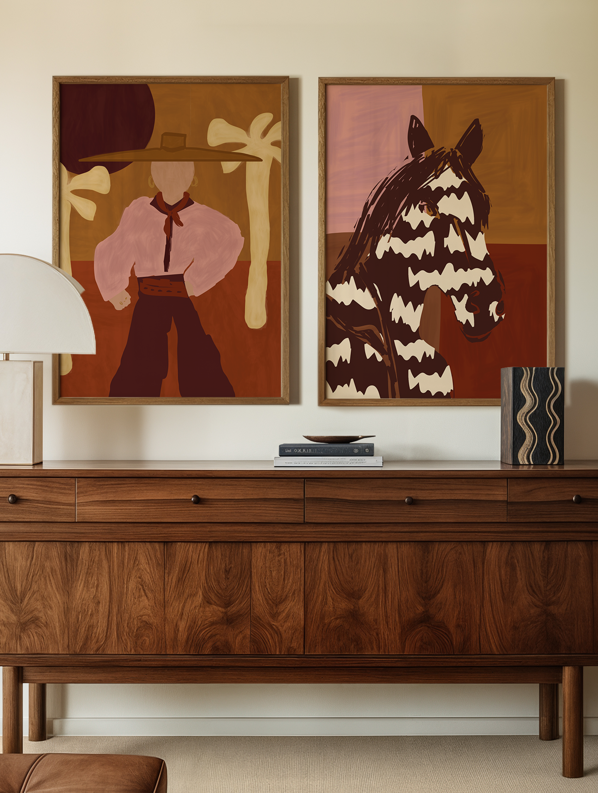 Desert Cowboy Poster