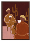 Desert Cards Poster