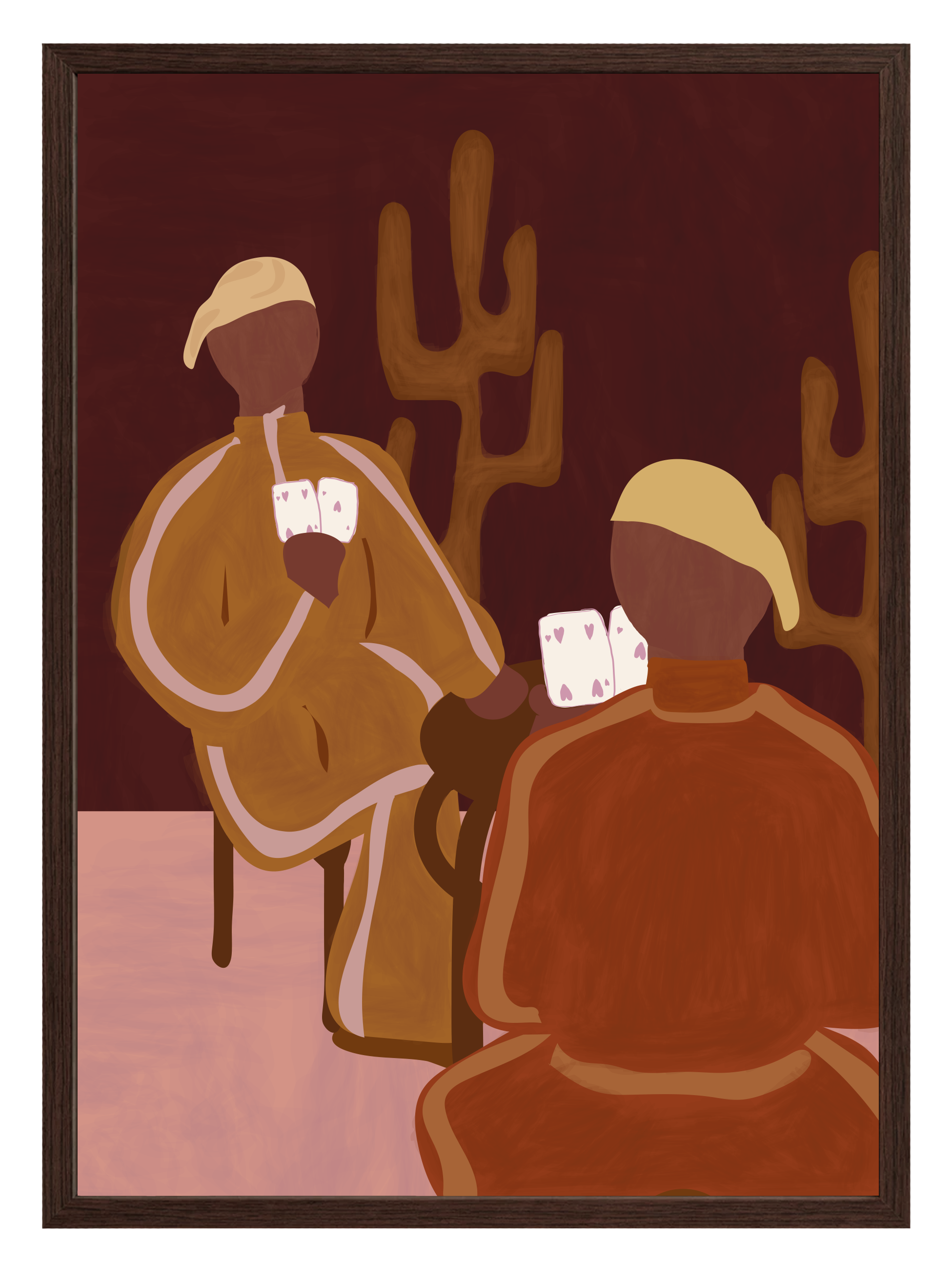 Desert Cards Poster