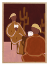 Desert Cards Poster