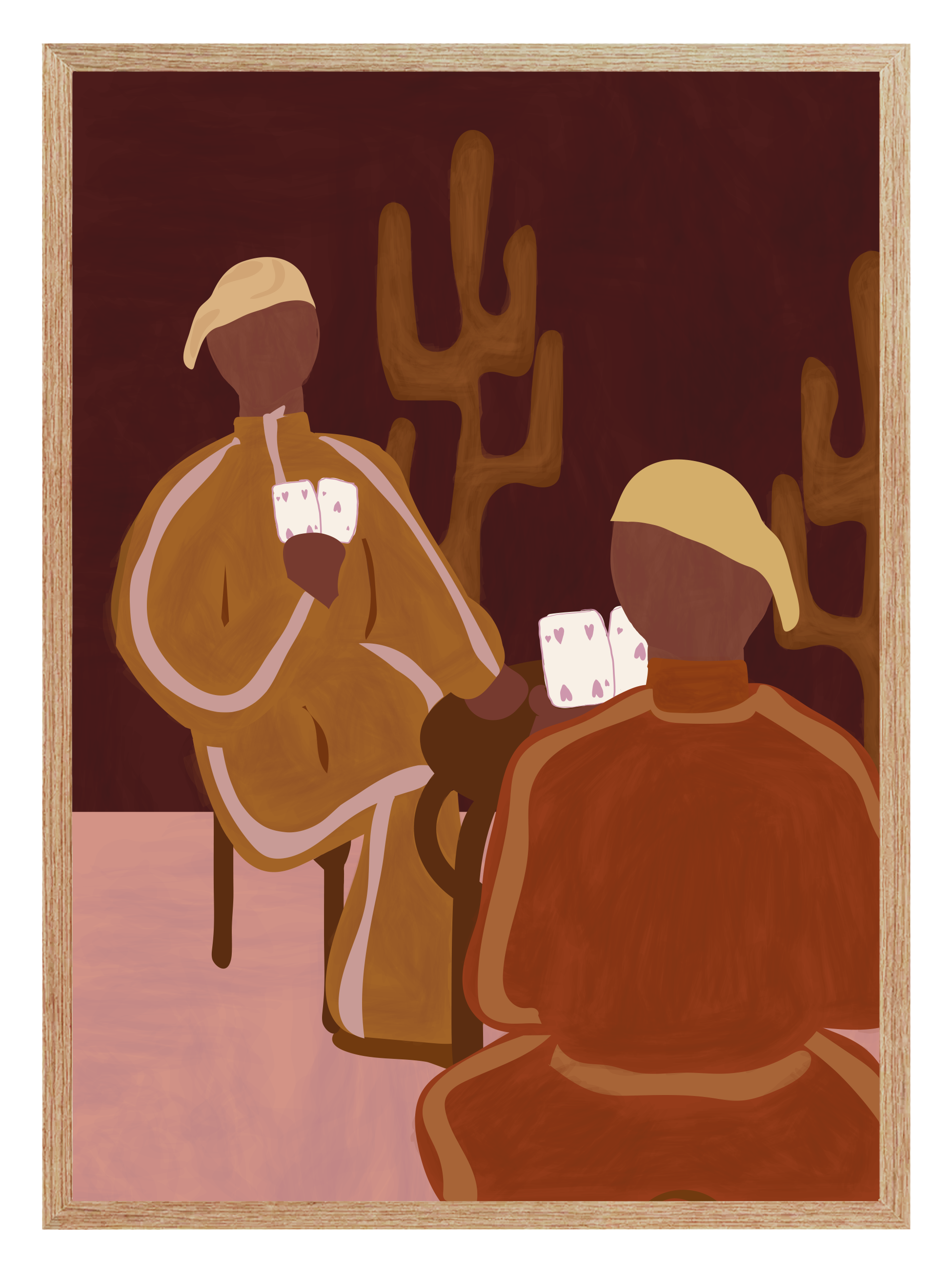 Desert Cards Poster