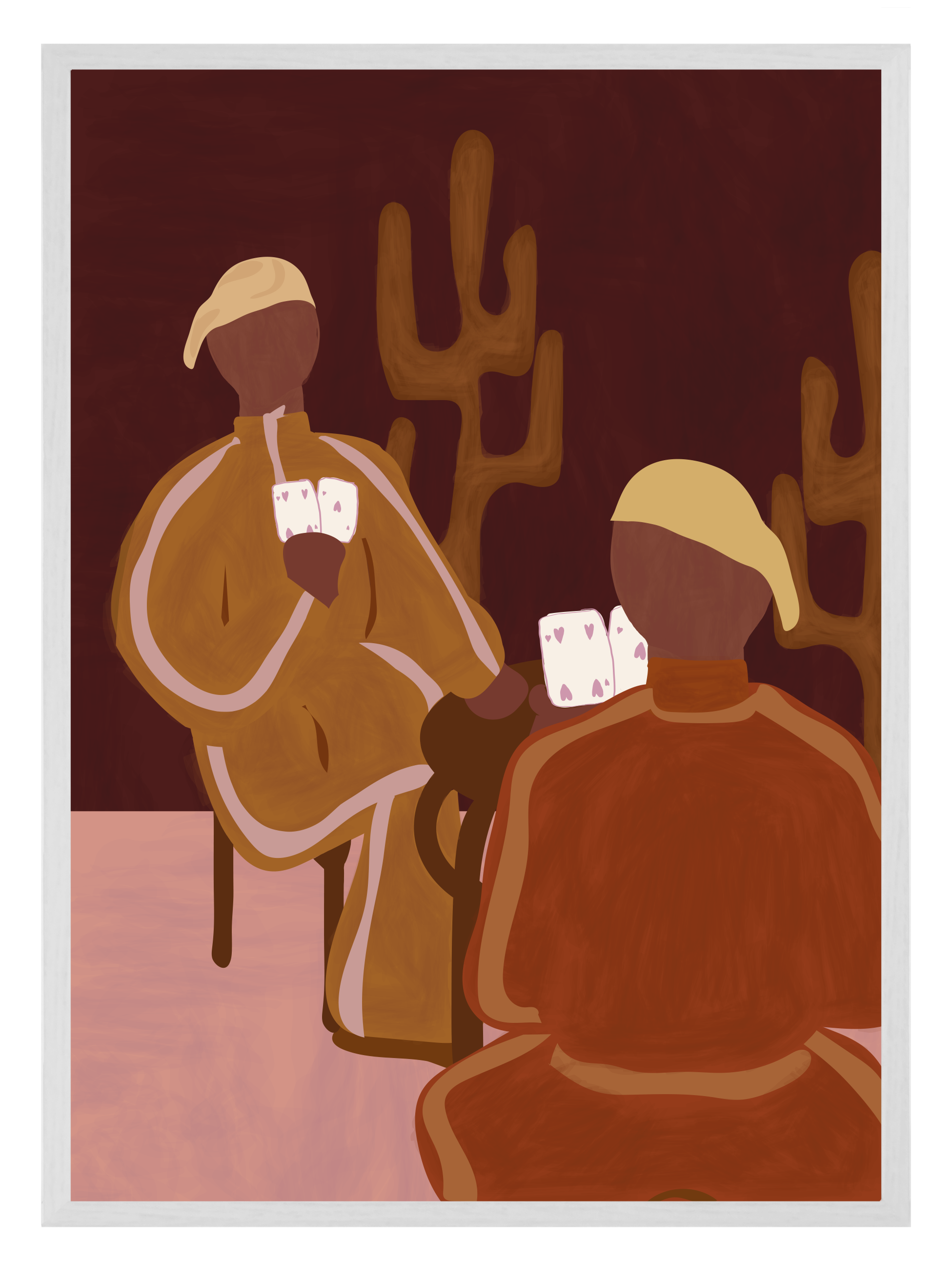 Desert Cards Poster