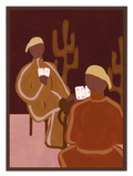 Desert Cards Poster