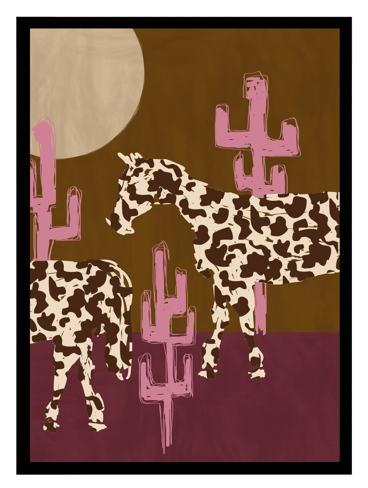 Cactus Country Poster
