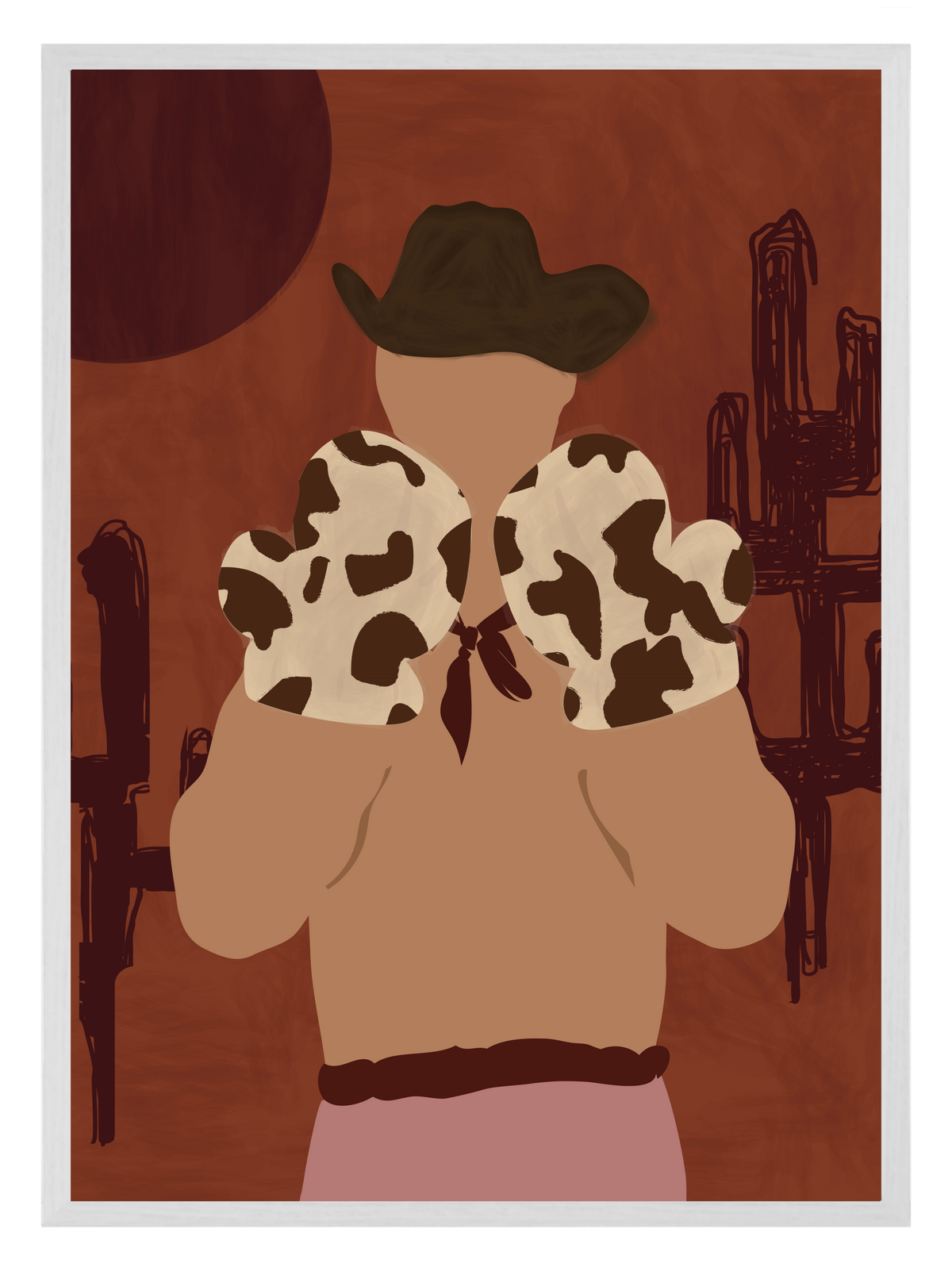 Rodeo Boxer Poster