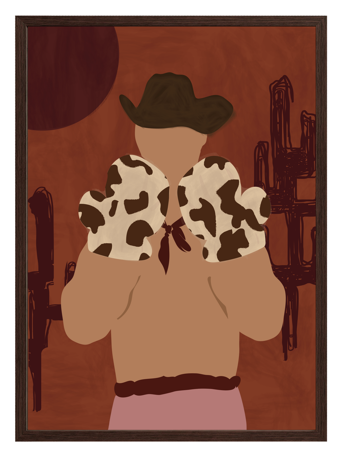 Rodeo Boxer Poster