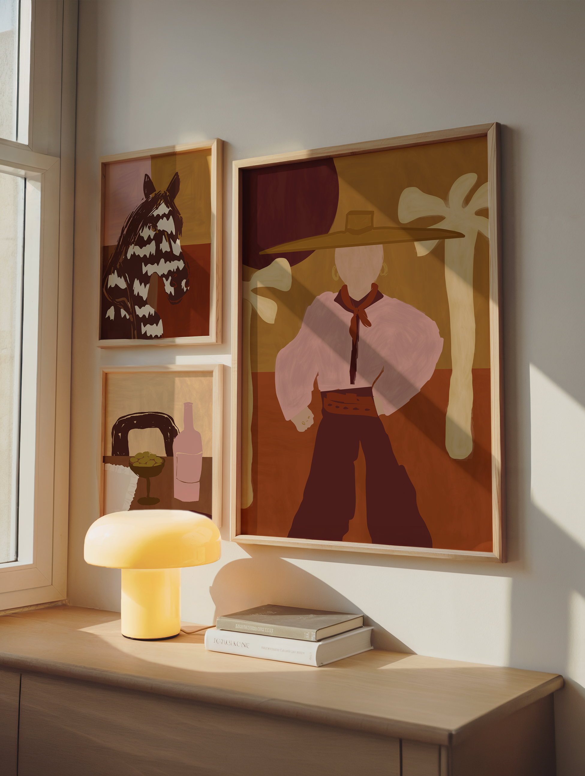 Desert Cowboy Poster