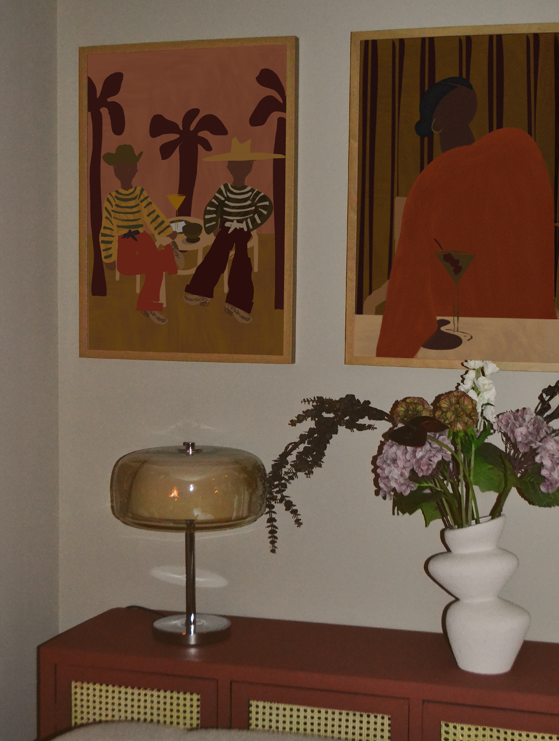 Solace Tangerine Poster